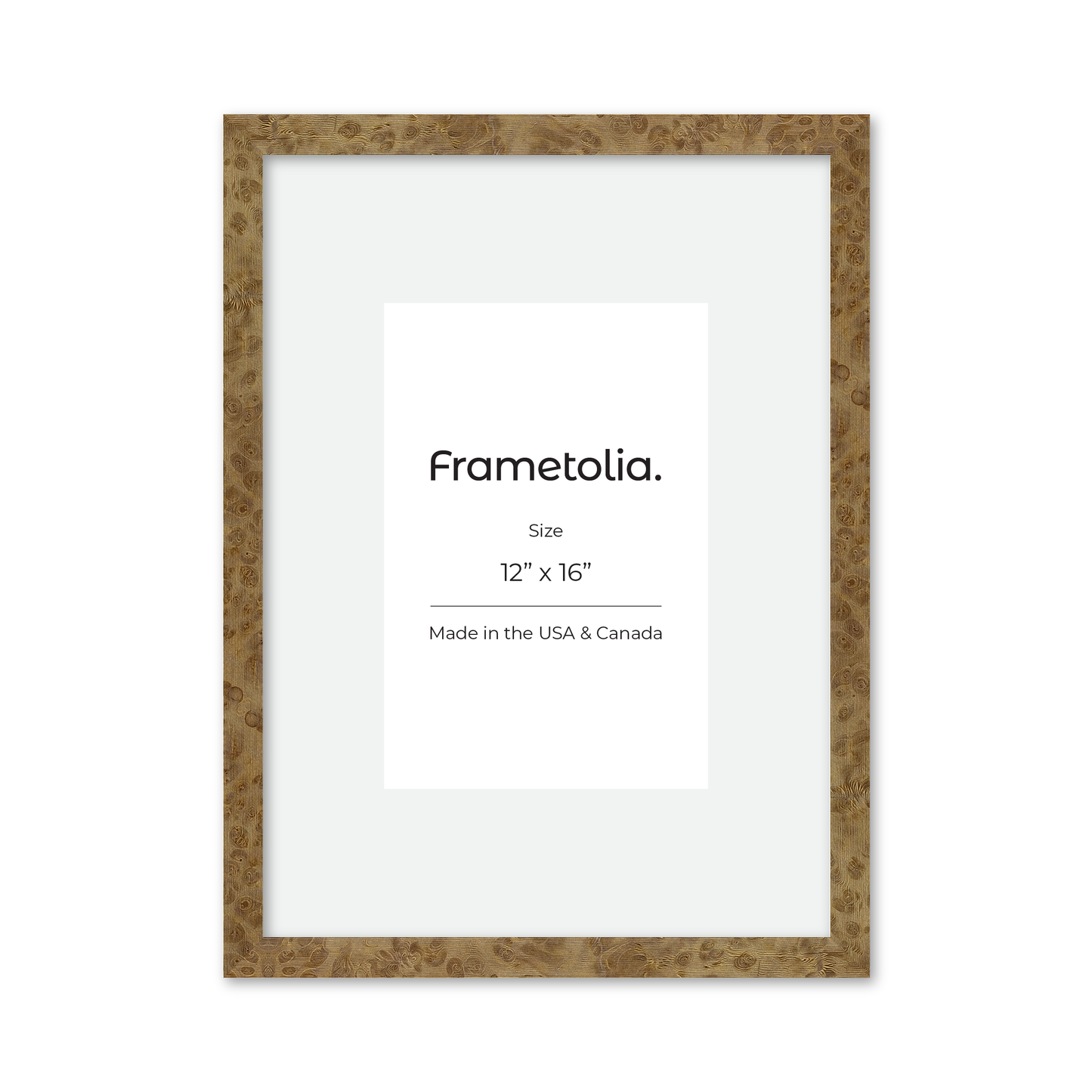 12" x 16" Cream Vienna Wall Frame