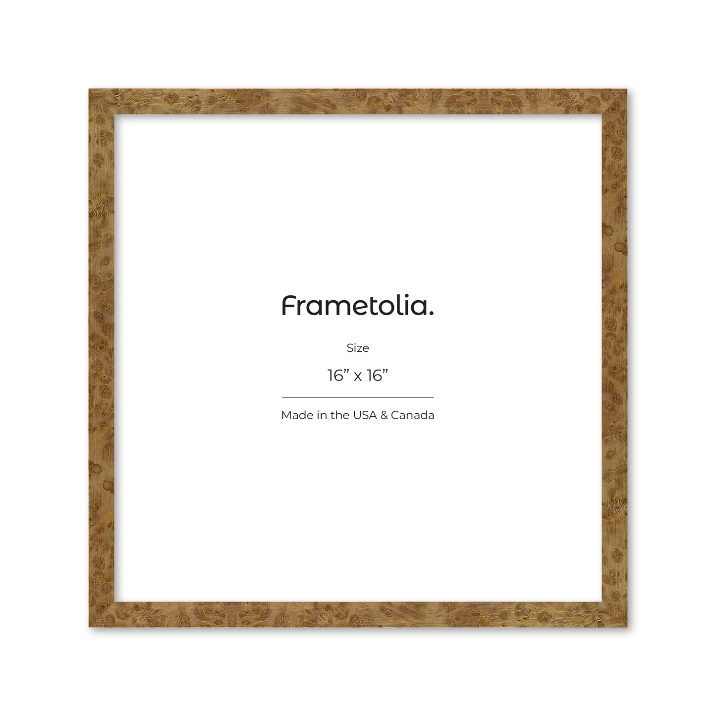 16" x 16" Cream Vienna Wall Frame