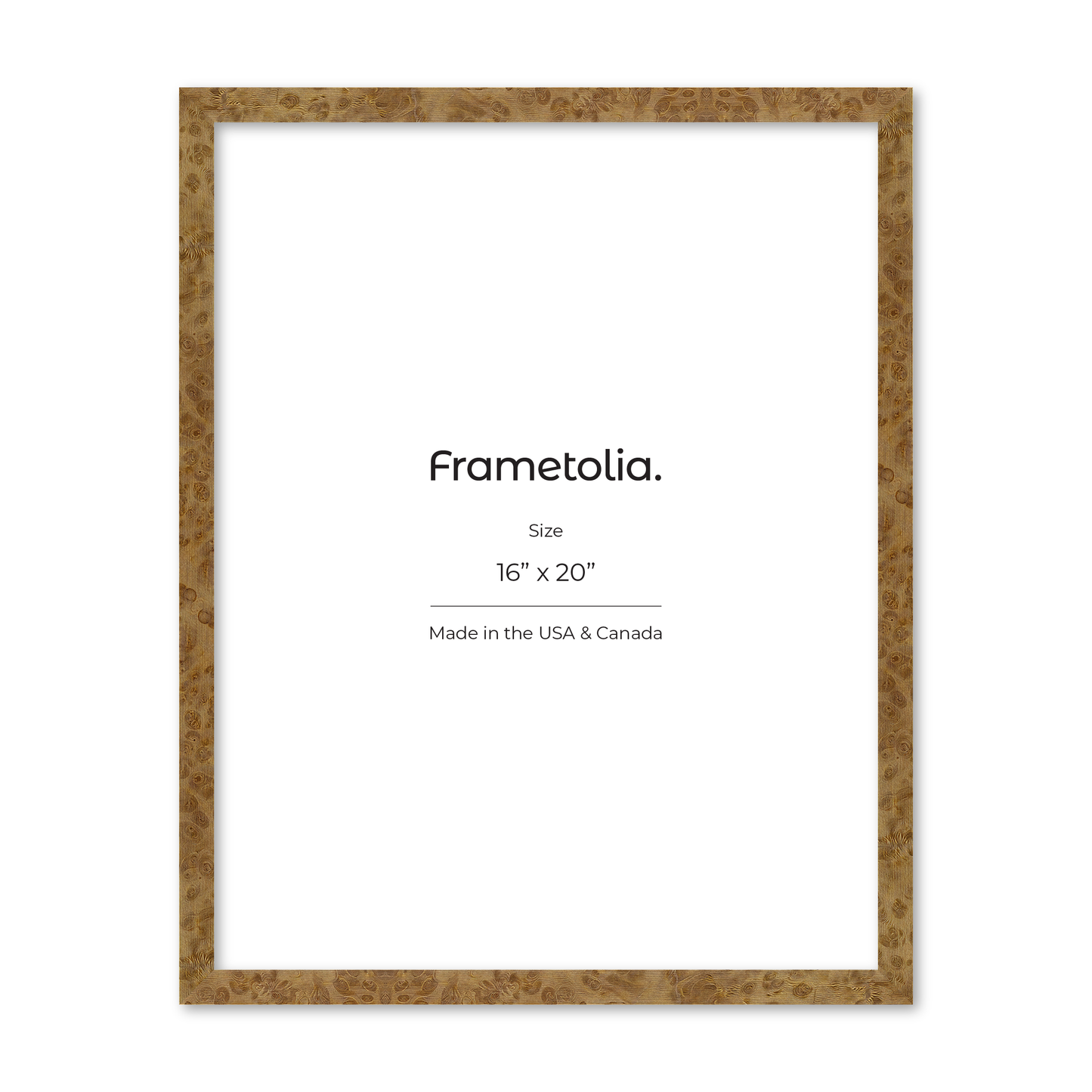 16" x 20" Cream Vienna Wall Frame
