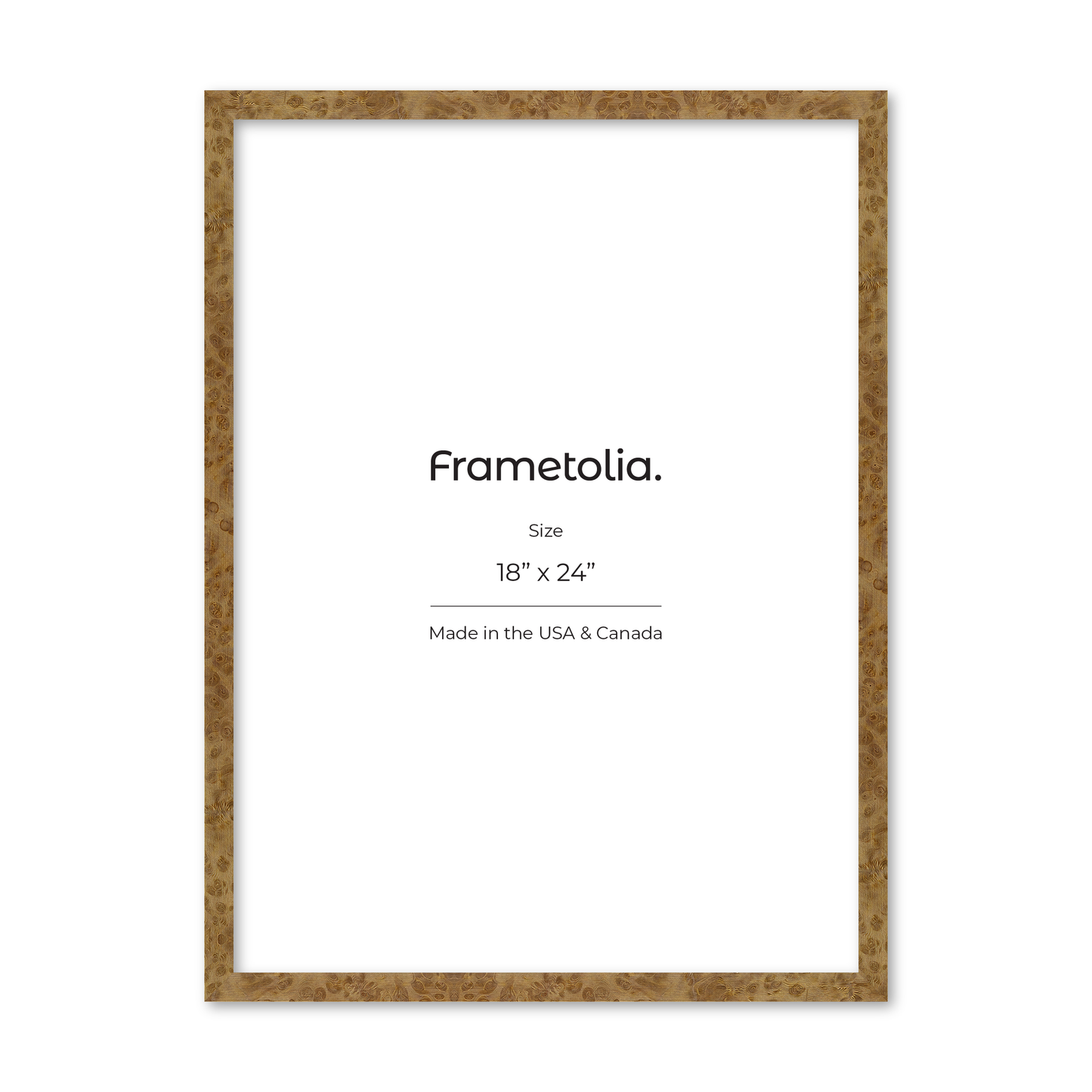 18" x 24" Cream Vienna Wall Frame