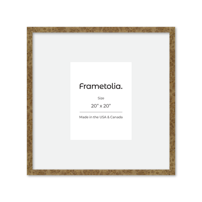 20" x 20" Cream Vienna Wall Frame