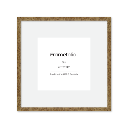 20" x 20" Cream Vienna Wall Frame