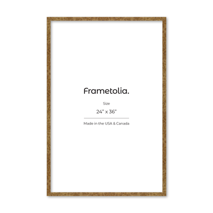 24" x 36" Cream Vienna Wall Frame