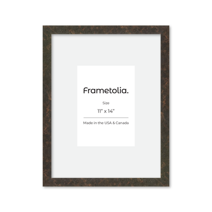 11" x 14" Rich Brown Vienna Wall Frame
