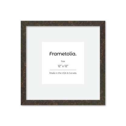12" x 12" Rich Brown Vienna Wall Frame