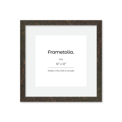 12" x 12" Rich Brown Vienna Wall Frame