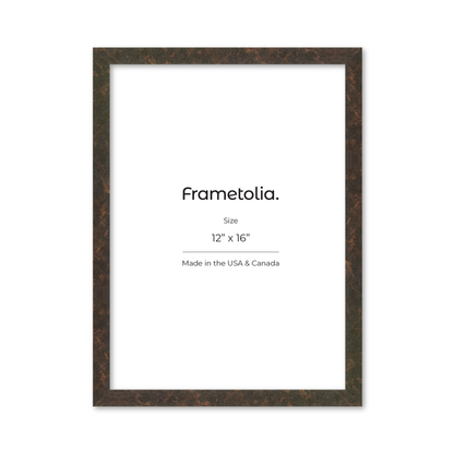 12" x 16" Rich Brown Vienna Wall Frame