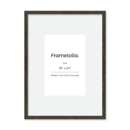 18" x 24" Rich Brown Vienna Wall Frame