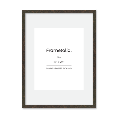 18" x 24" Rich Brown Vienna Wall Frame