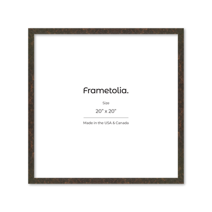 20" x 20" Rich Brown Vienna Wall Frame