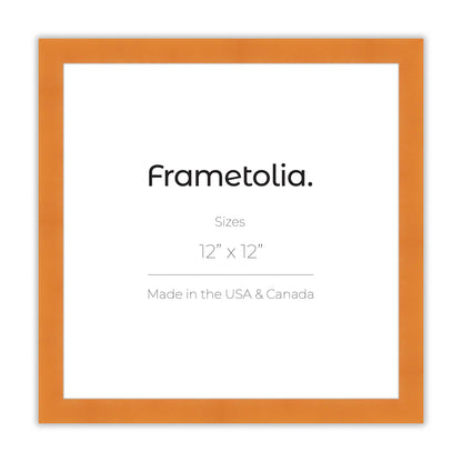 Orange Marmalade Narrow Width Wall Frame