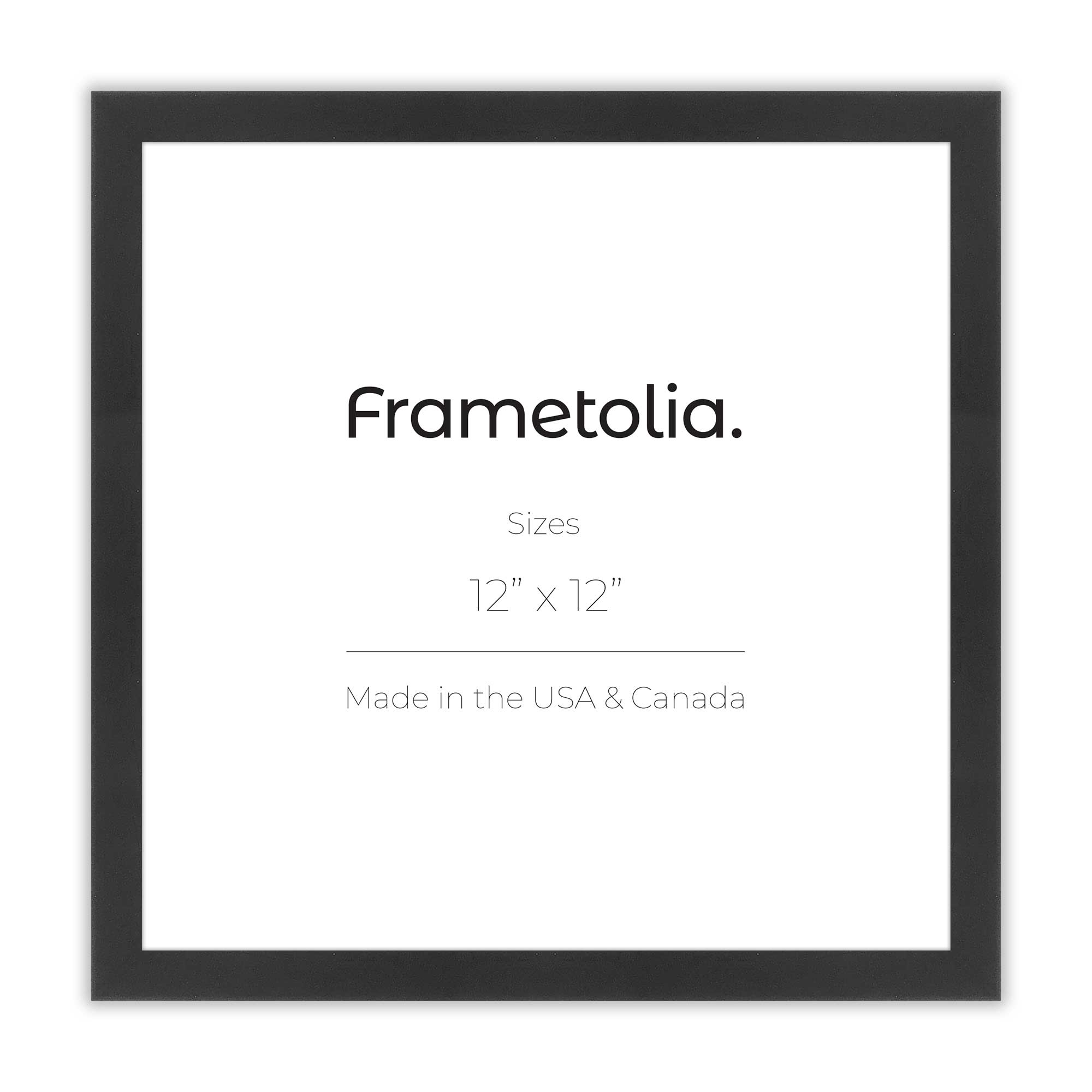 black square wall frame