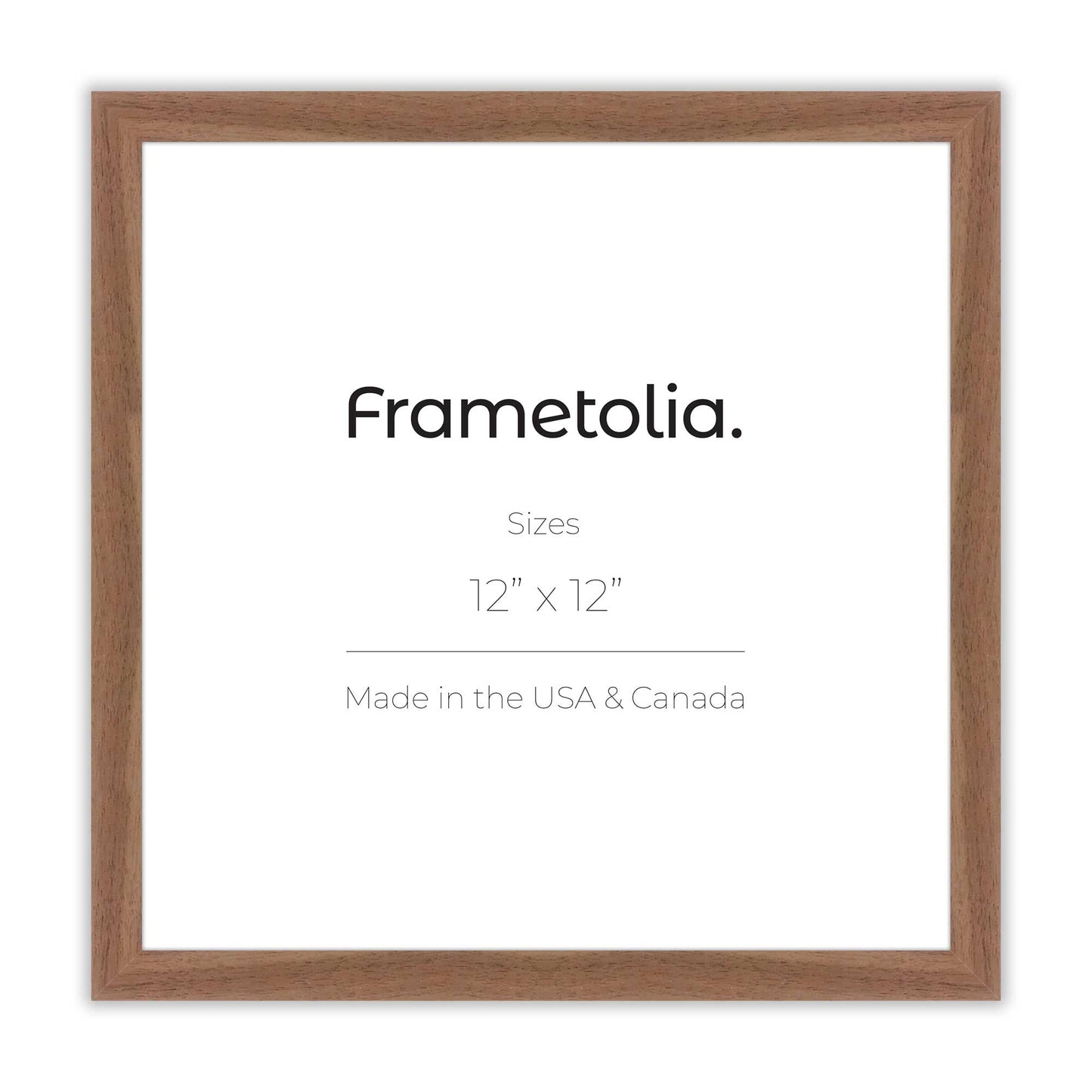 Brown Walnut Oslo Wall Frame