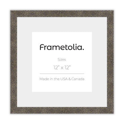 [Color:Gold Shagreen],[Mat:Wide Mat], Picture frame