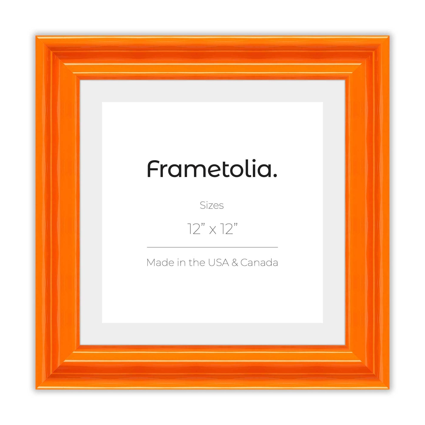 Orange Marmalade Wide Width Wall Frame