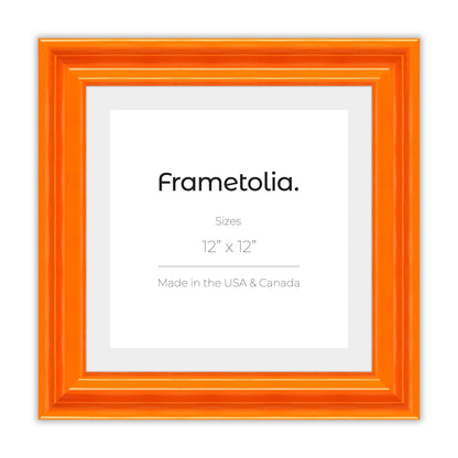 Orange Marmalade Wide Width Wall Frame