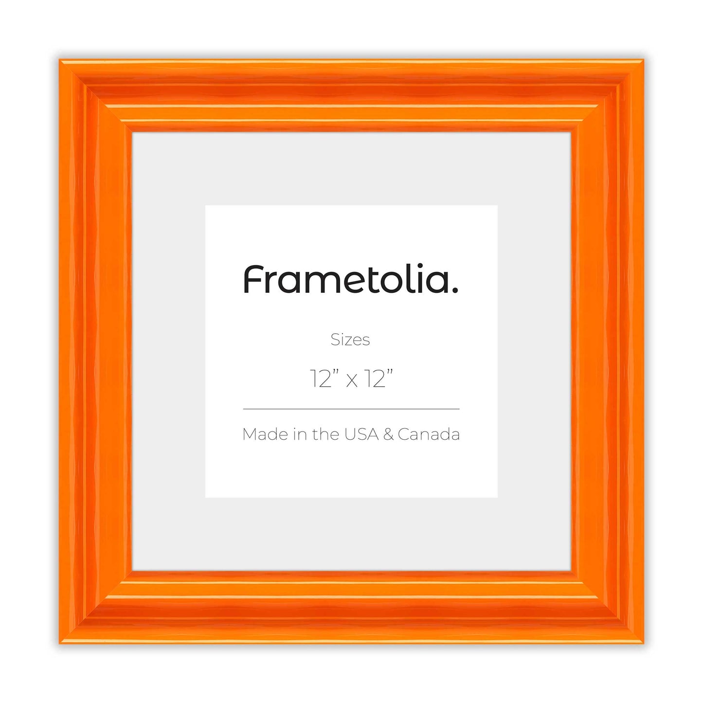 Orange Marmalade Wide Width Wall Frame