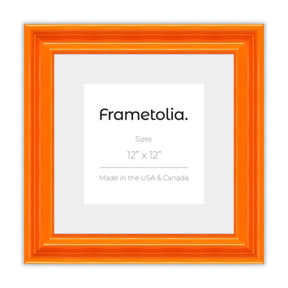 Orange Marmalade Wide Width Wall Frame