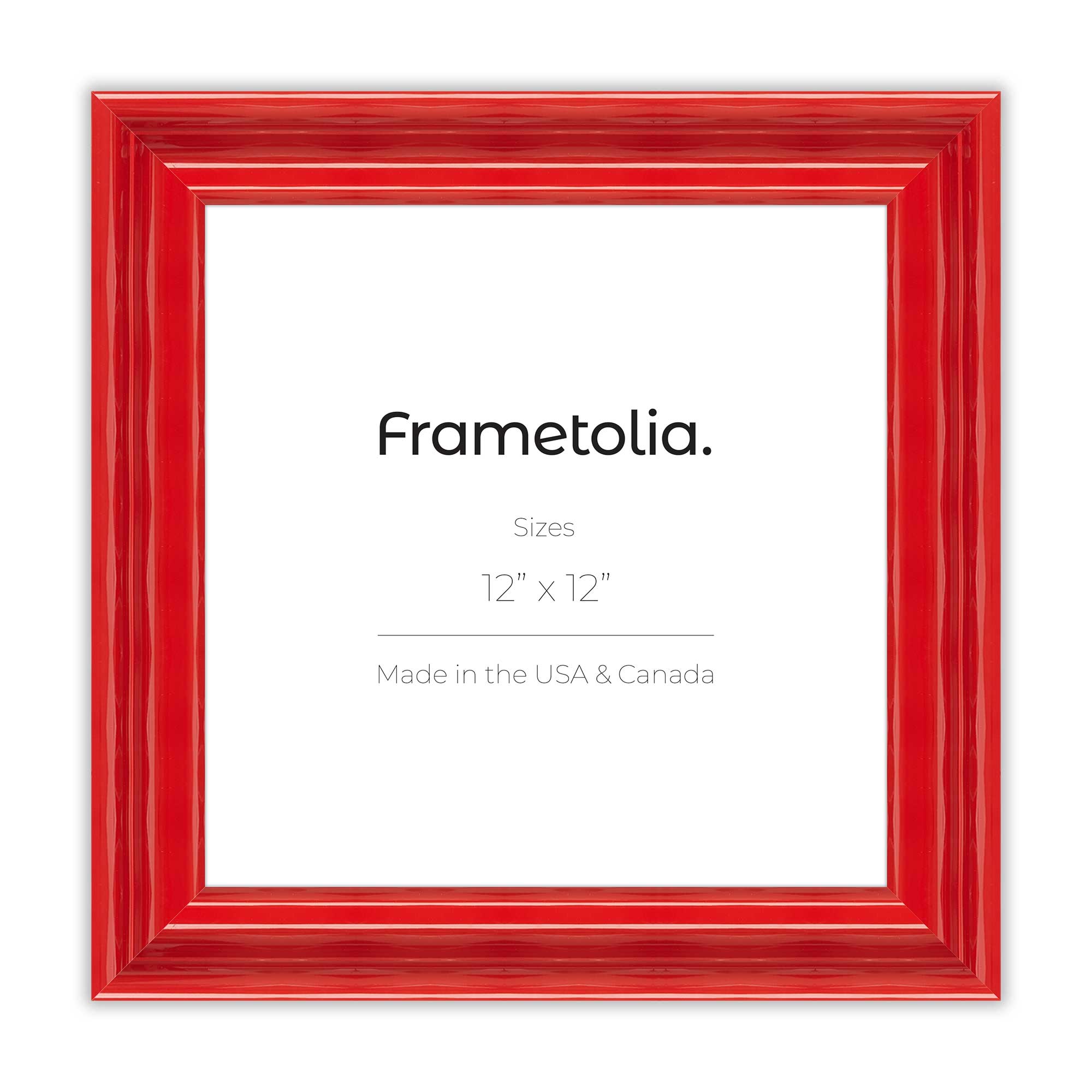 Cherry Red Gloss Solano Wall Frame – Frametolia.