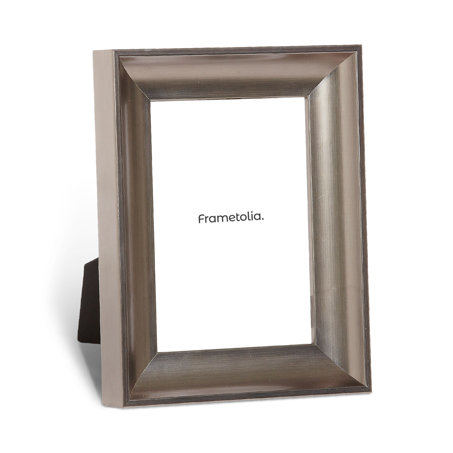 Modern Brushed Pewter Medium Width Table Top Frame