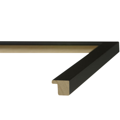 Satin Black Narrow Width Table Top Frame