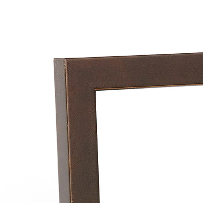 Rubbed Bronze Narrow Width Table Top Frame