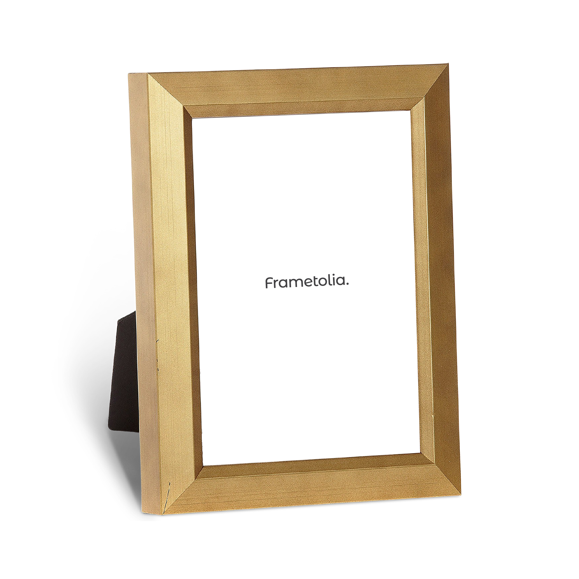 brushed gold table top frame