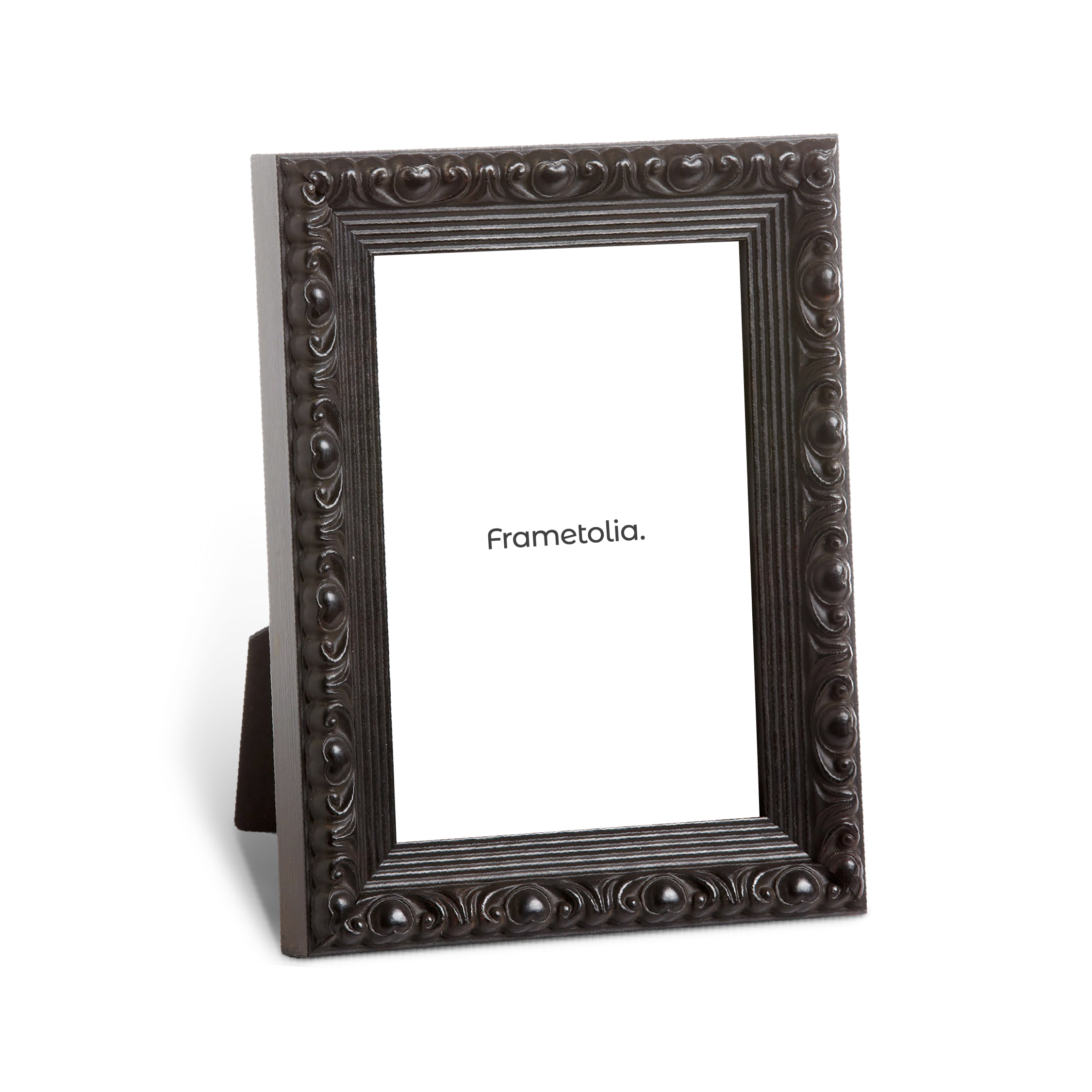 urban black motif table top frame