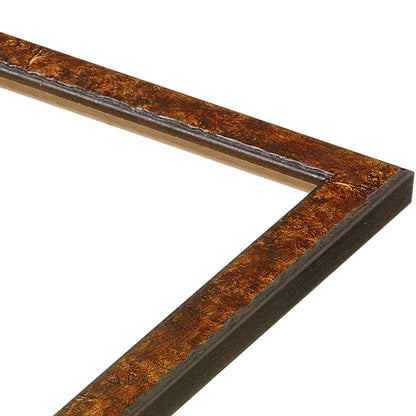 Light Walnut Modern Narrow Width Table Top Frame