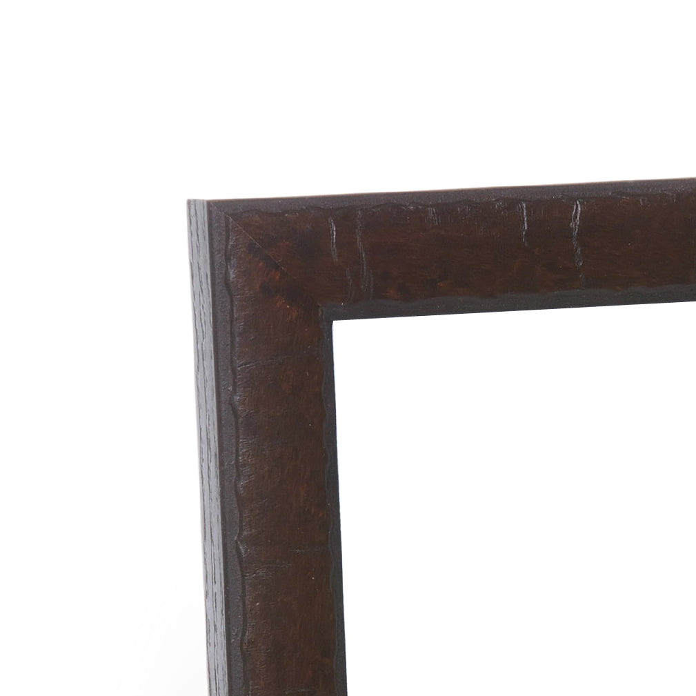 Dark Walnut Versailles Narrow Width Table Top Frame