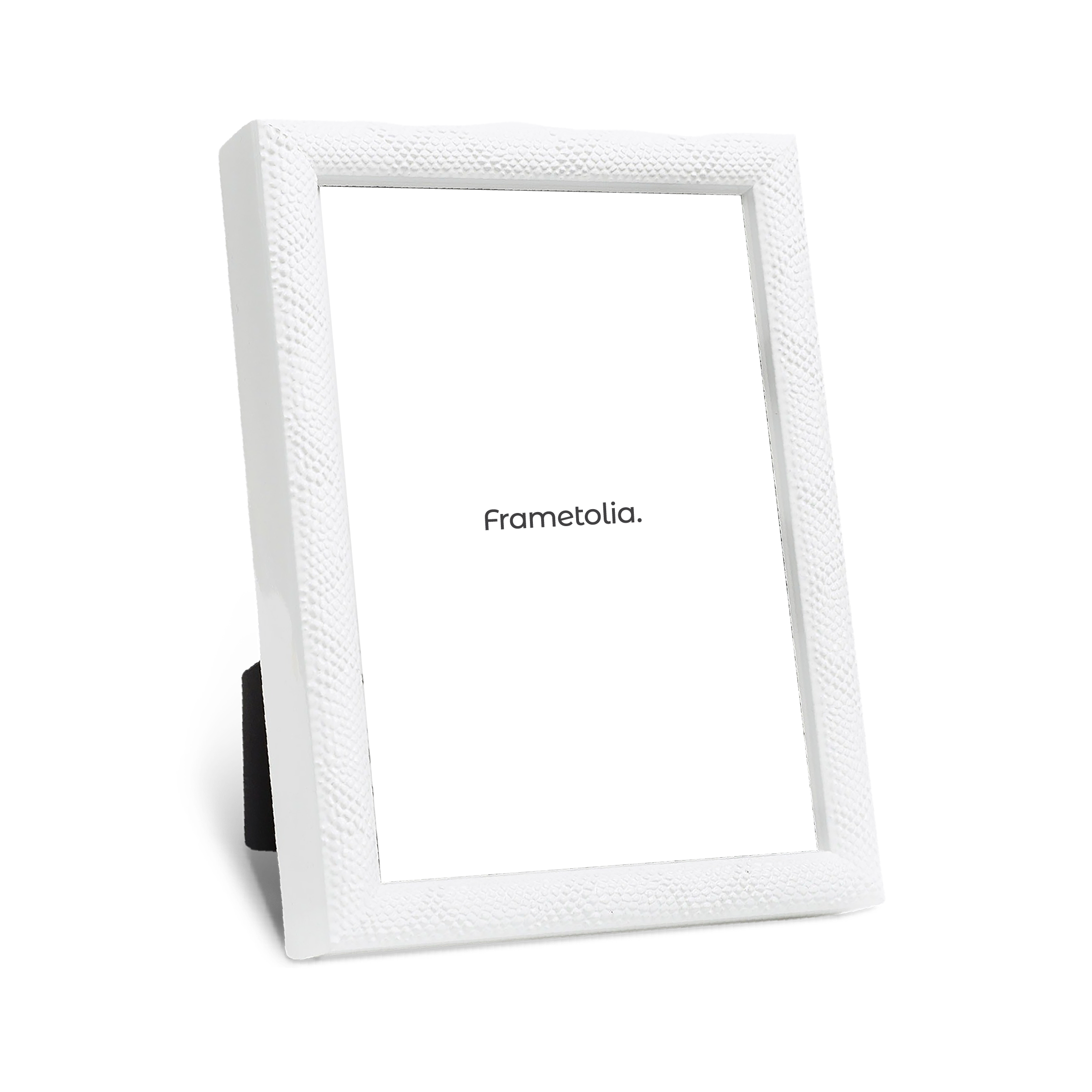 White Glaze Narrow Width Table Top Frame – Frametolia.