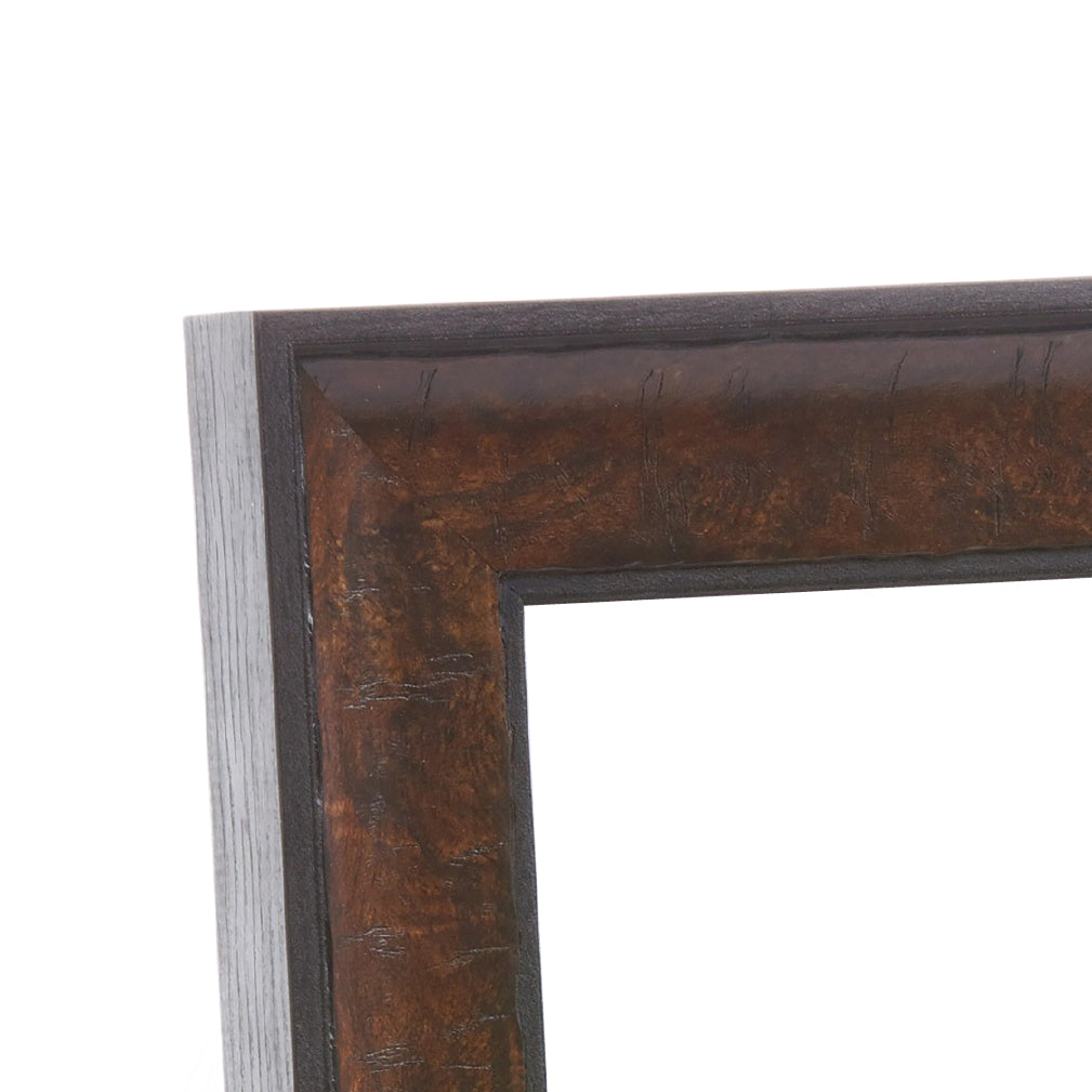 Light Walnut Modern Medium Width Table Top Frame