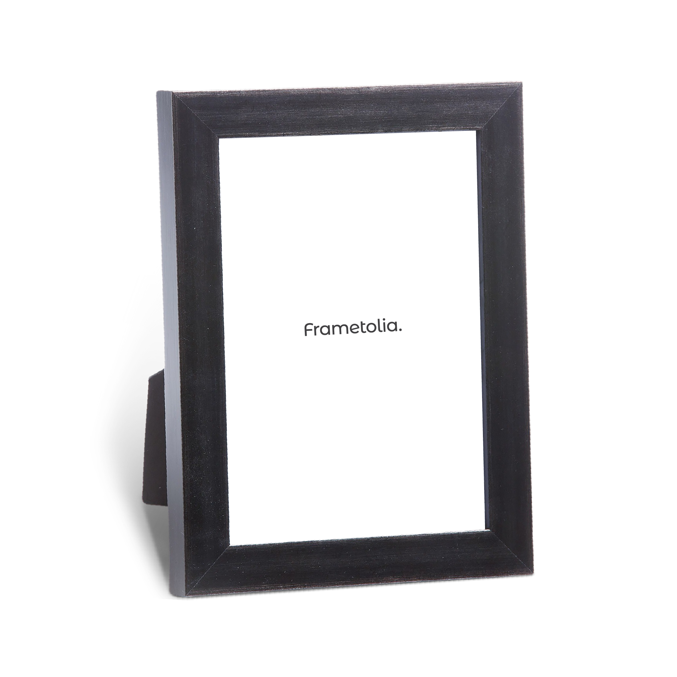 classic black narrow width tabletop frame with flat profile