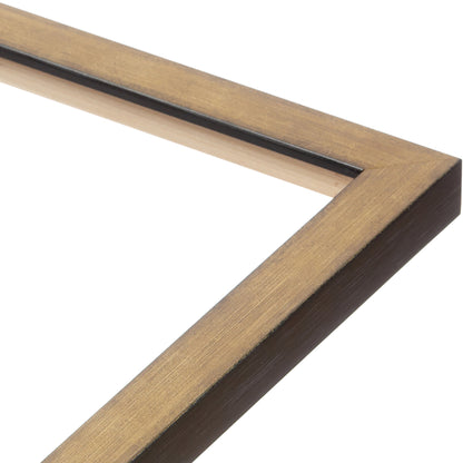 Gold & Black Narrow Width Table Top Frame