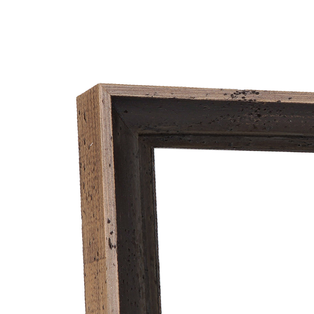 Rustic Black Modern Medium Width Table Top Frame