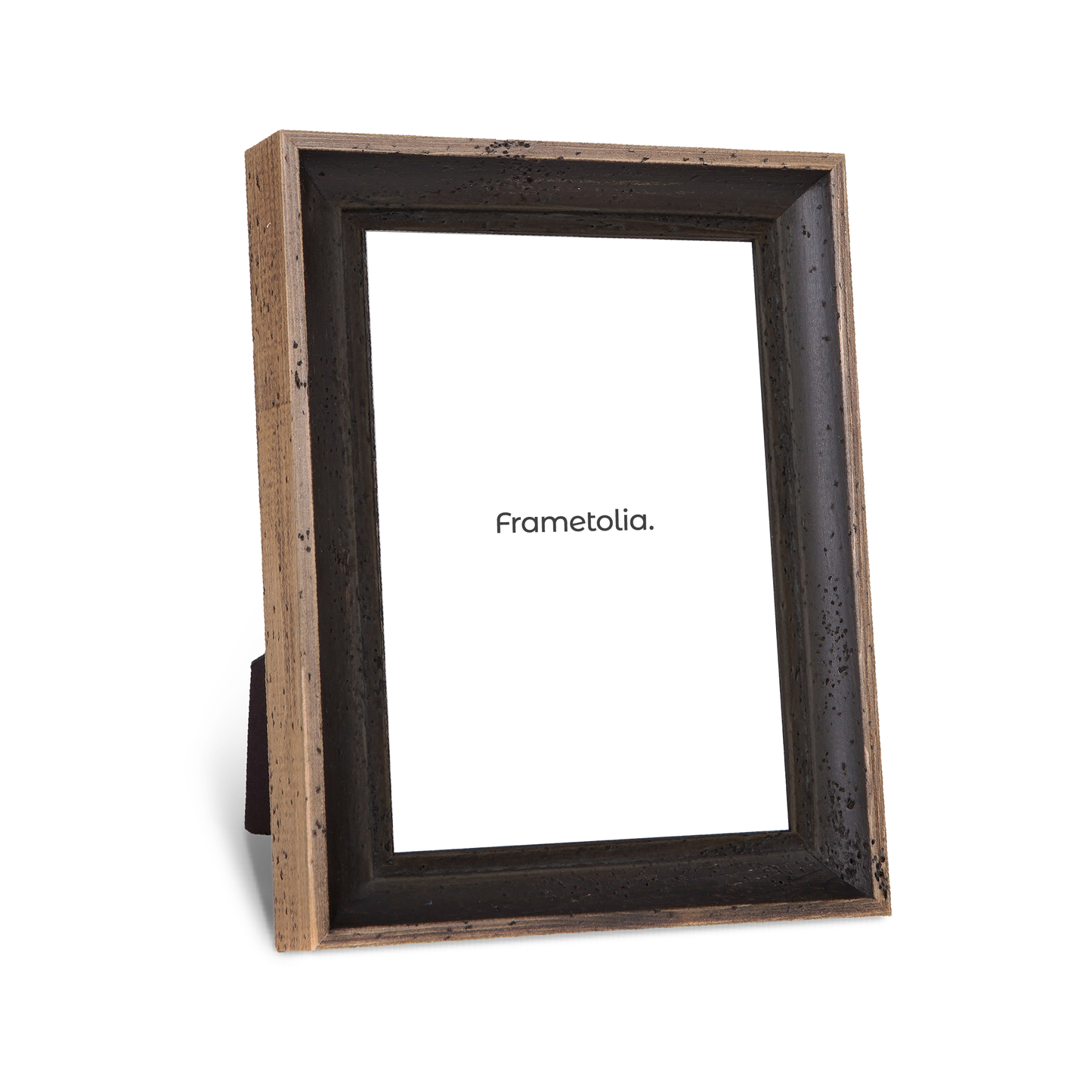 Rustic Black Modern Medium Width Table Top Frame