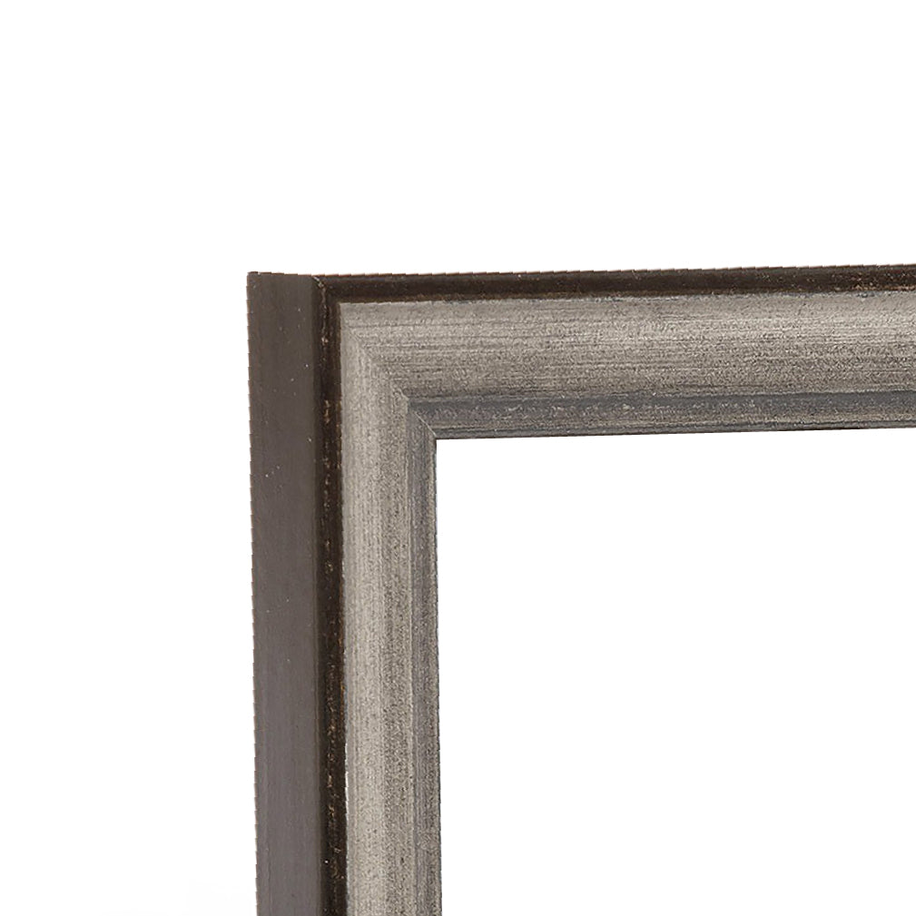 Antique Black & Silver Medium Width Table Top Frame
