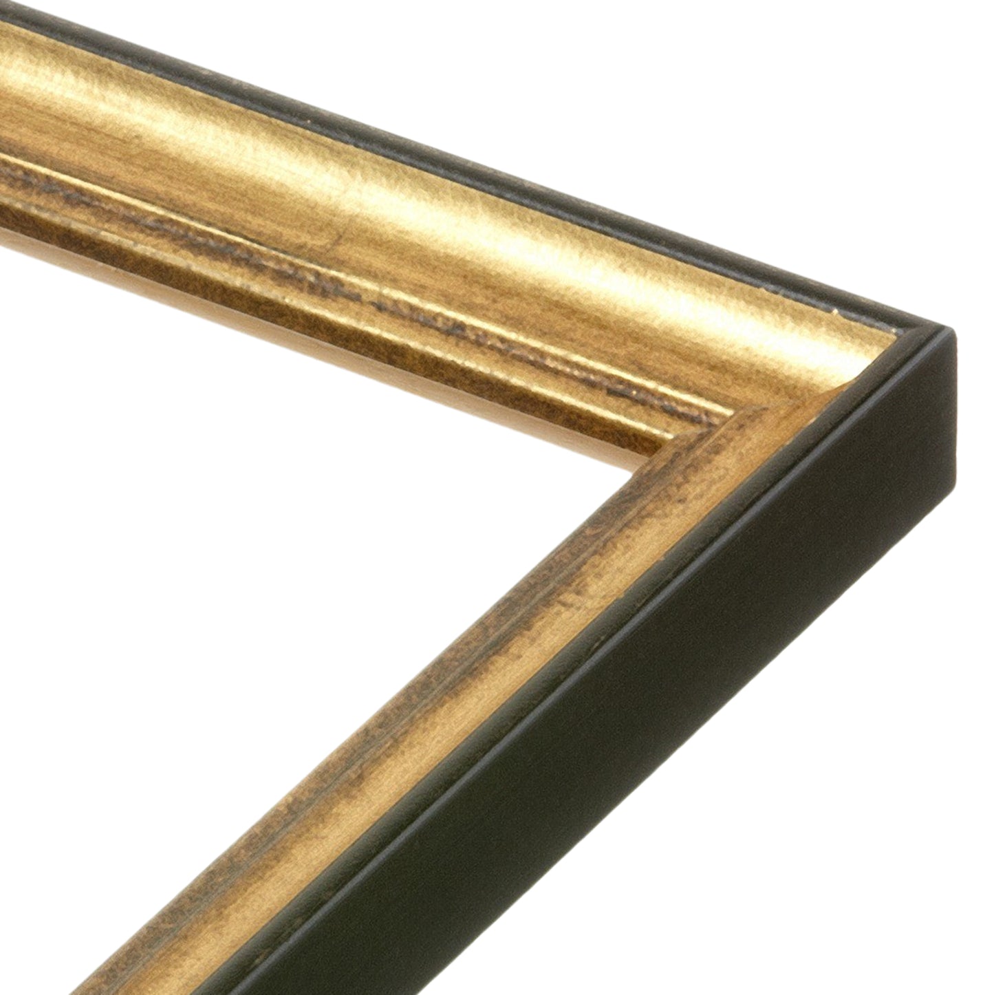 Antique Black & Gold Medium Width Table Top Frame