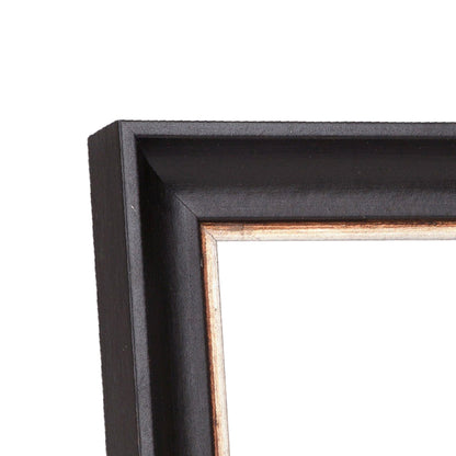 Cocoa & Silver Country Medium Width Table Top Frame