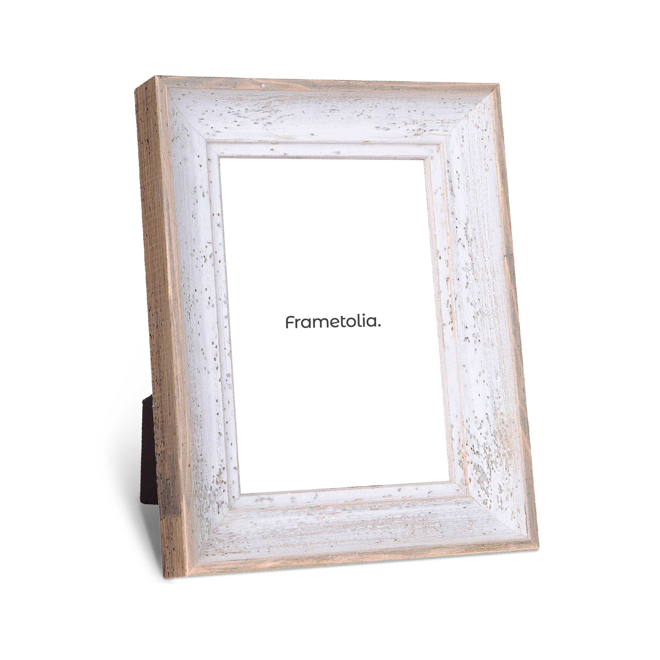 rustic white &* gold medium width tabletop frame