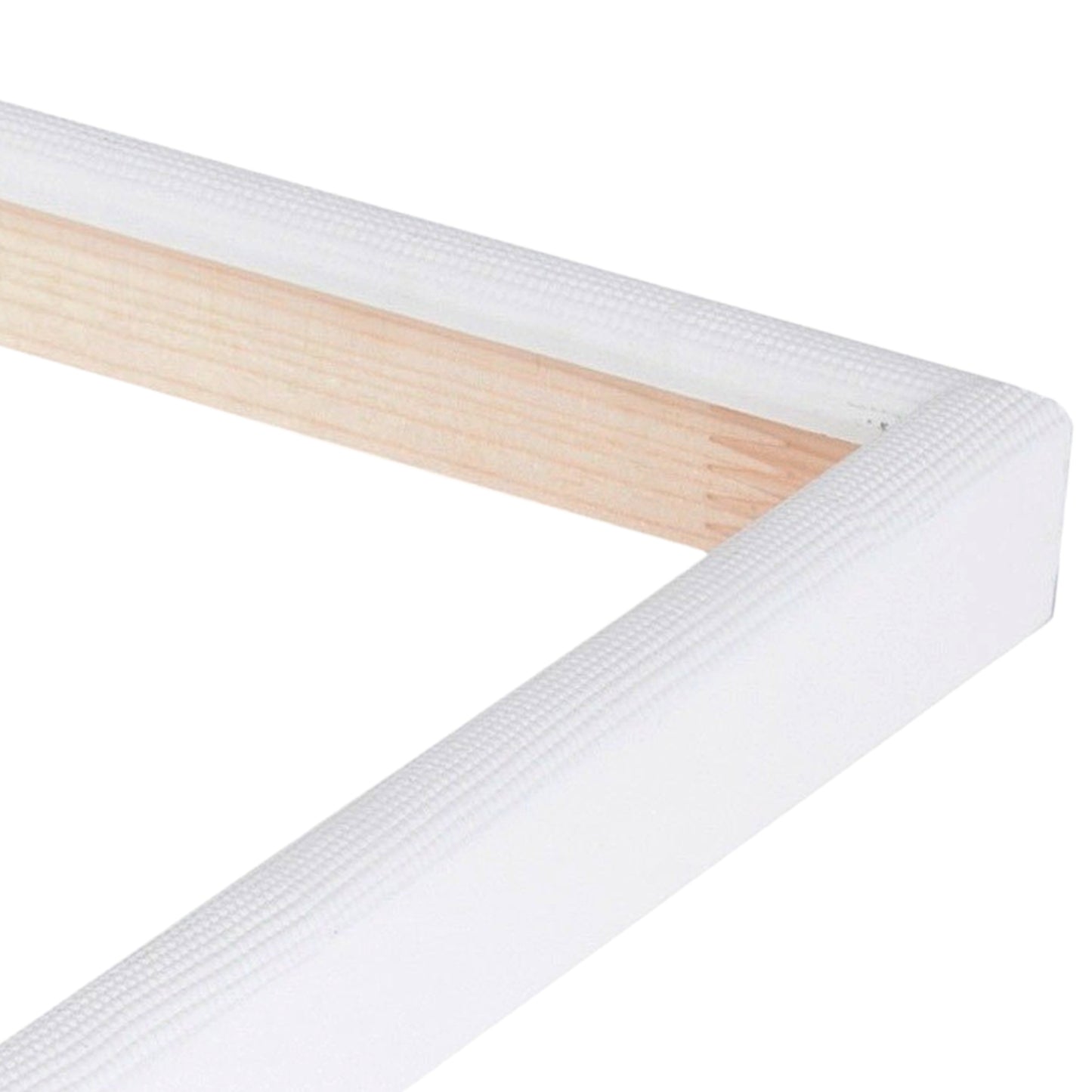 Pointed White Narrow Width Table Top Frame