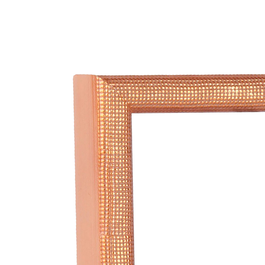 Pointed Copper Narrow Width Table Top Frame