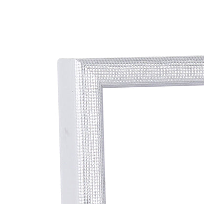 Pointed Silver Narrow Width Table Top Frame
