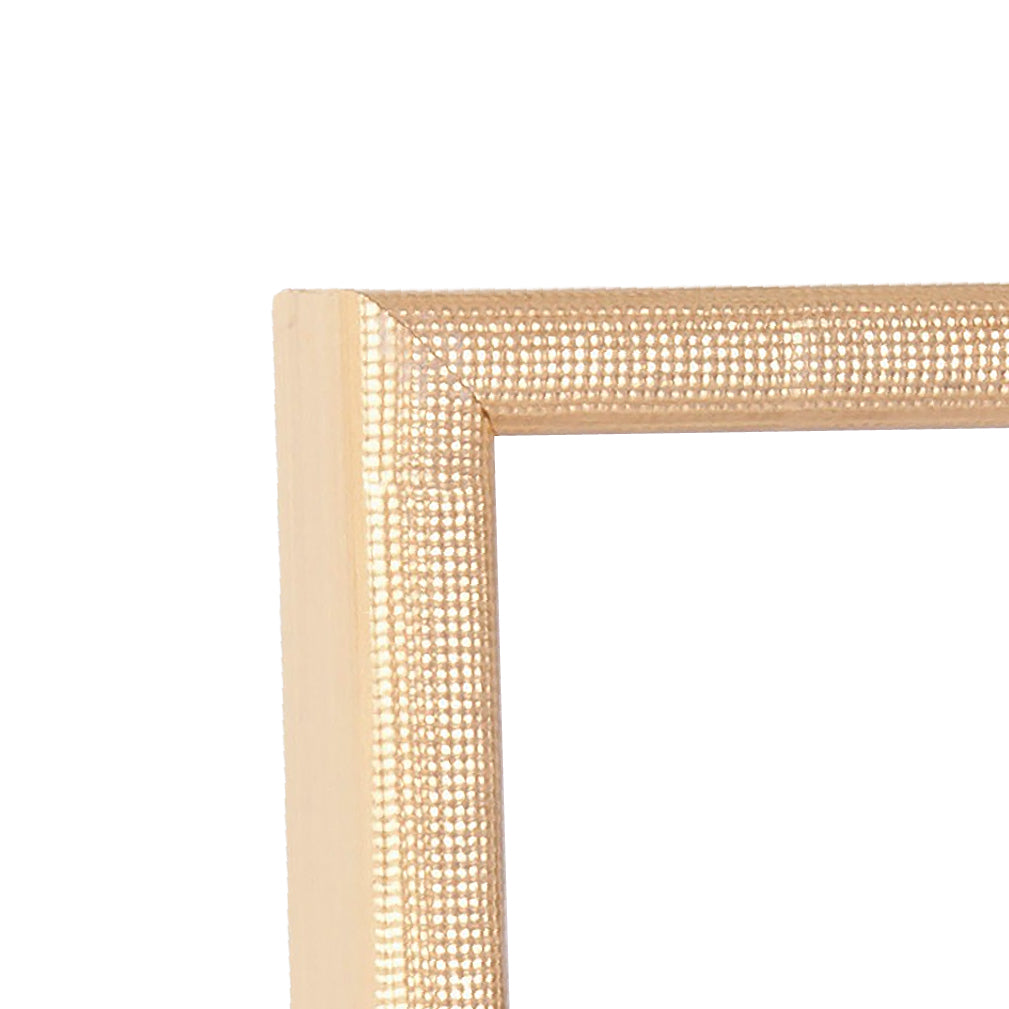 Pointed Gold Narrow Width Table Top Frame