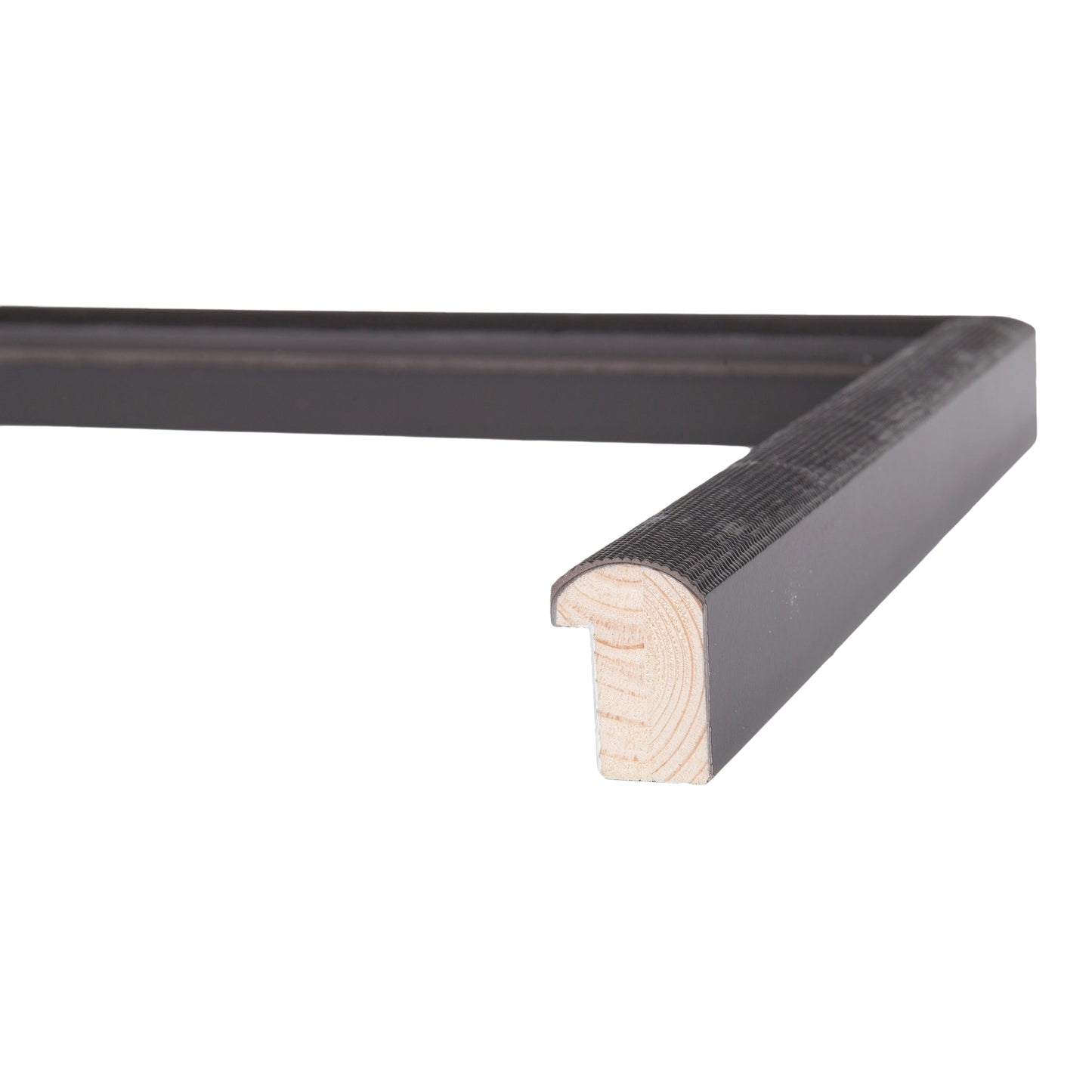 Pointed Black Medium Width Table Top Frame