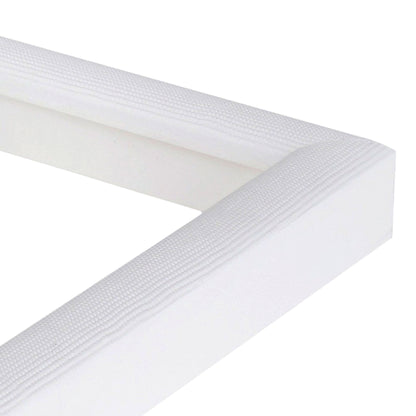 Pointed White Medium Width Table Top Frame