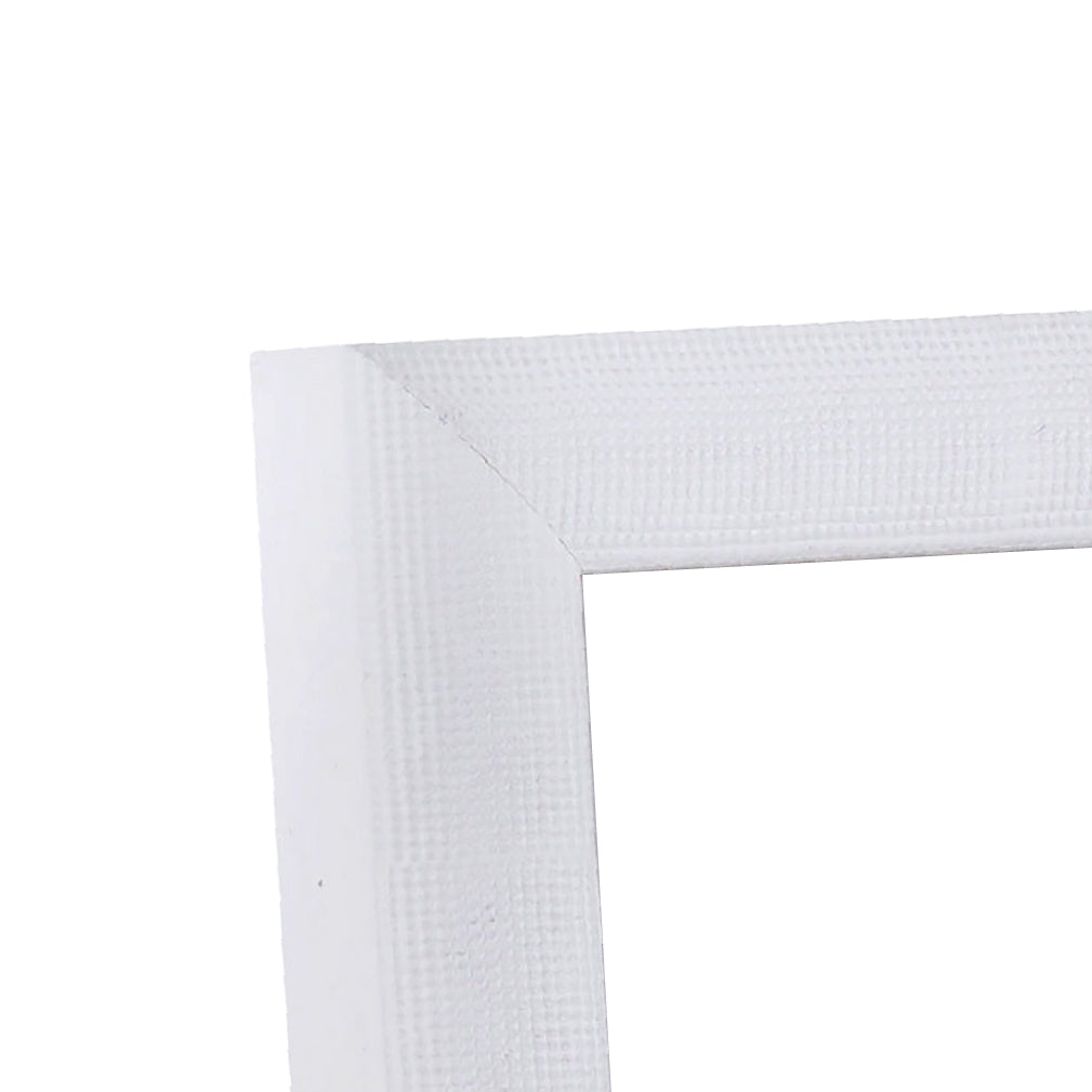 Pointed White Medium Width Table Top Frame