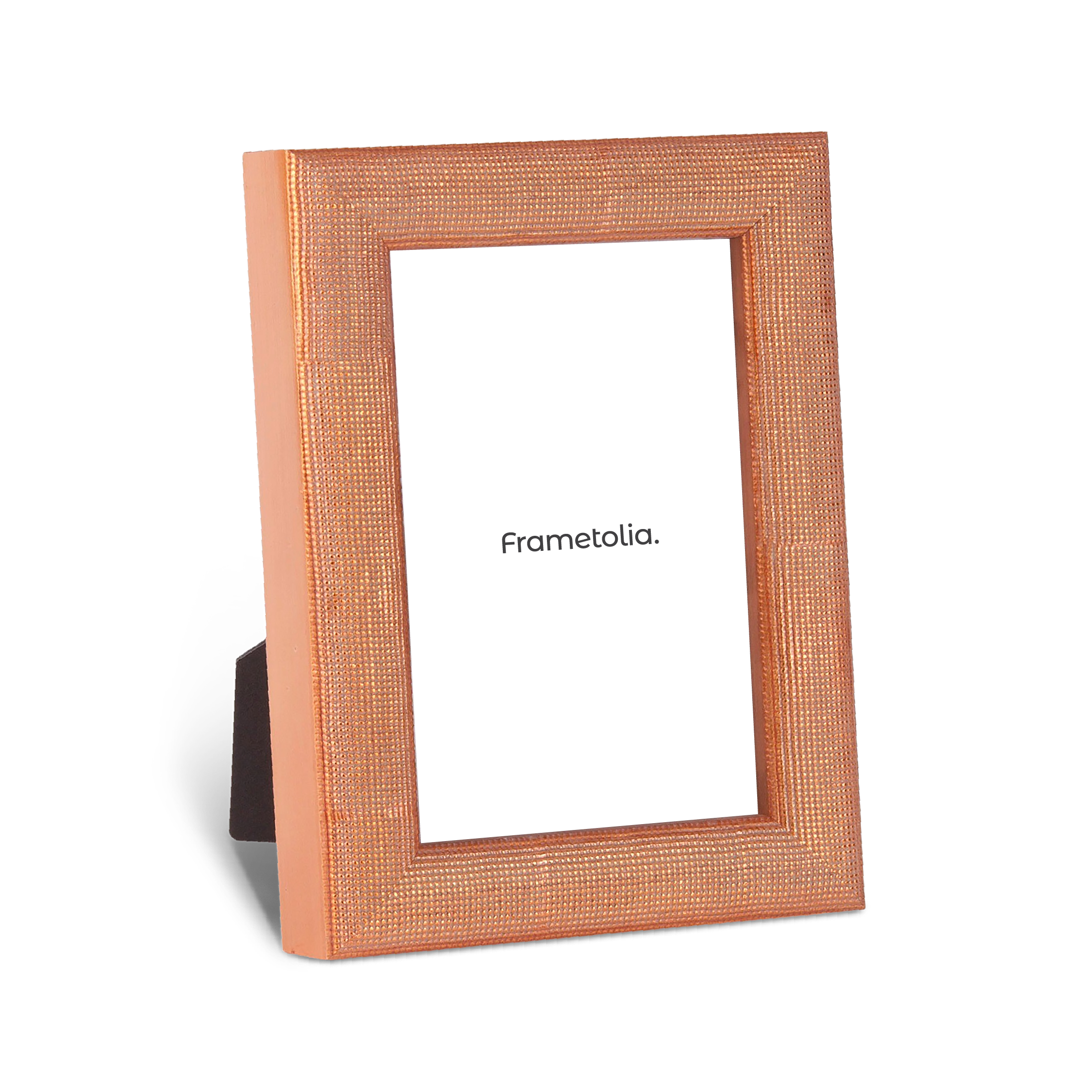 pointed copper medium width table top frame