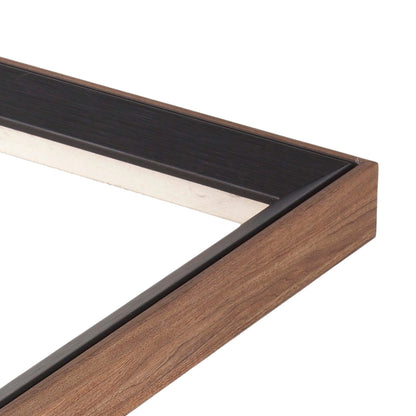 Steel Black Modern Narrow Width Table Top Frame