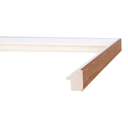Steel White Narrow Width Table Top Frame